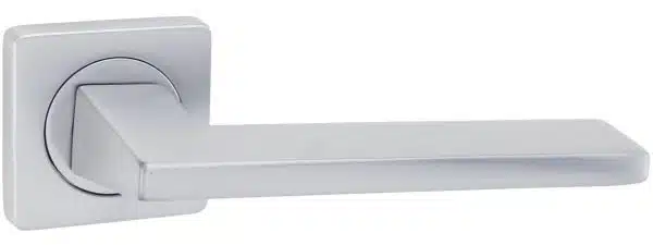 Door handle V44L-2 satin chrome